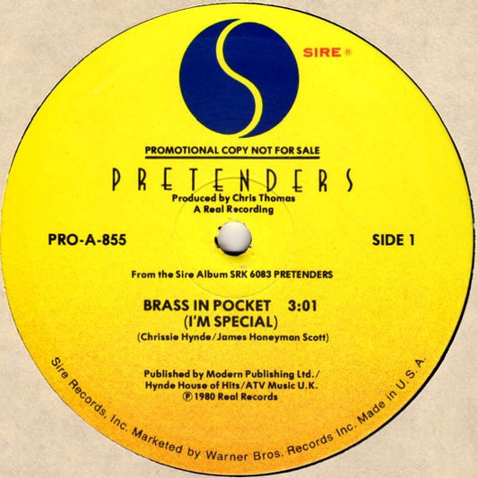 Pretenders - Brass In Pocket (I'm Special) LP