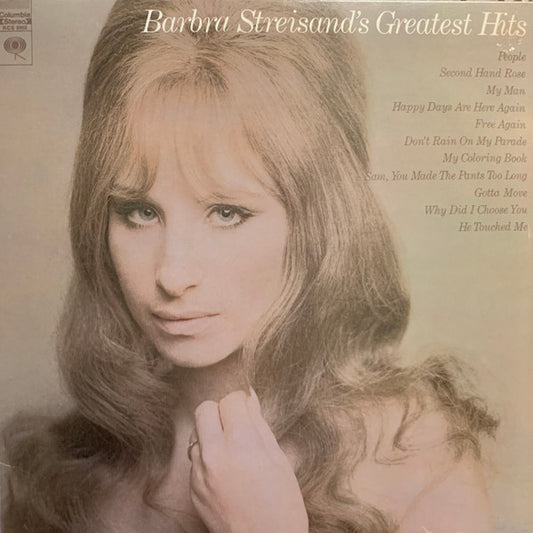 Barbra Streisand - Greatest Hits LP