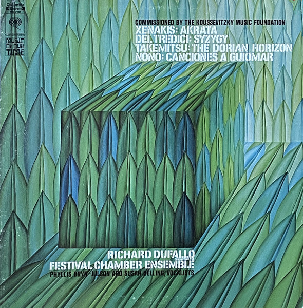 Xenakis, Del Tredici, Takemitsu, Nono - Akrata / Syzygy / Dorian Horizon... LP
