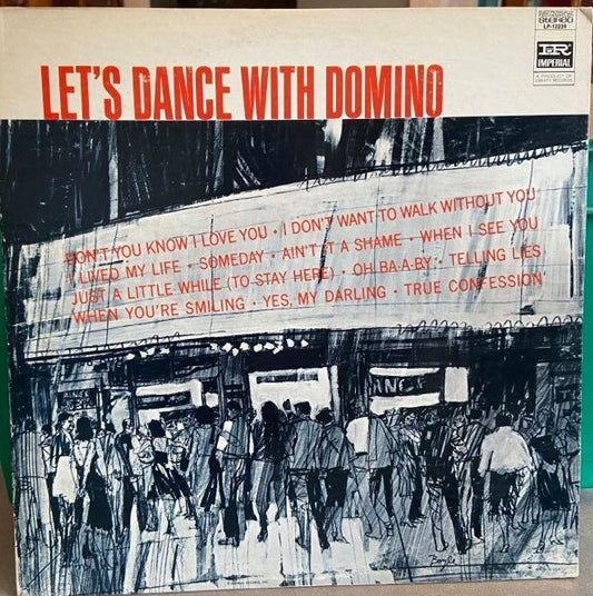 Fats Domino ‎– Let's Dance With Domino LP