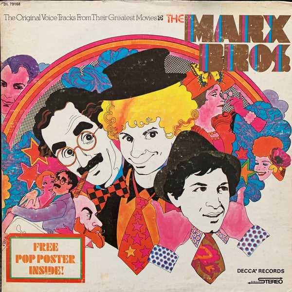 The Marx Brothers – The Original Voice Tracks From Their Greatest Movies LP