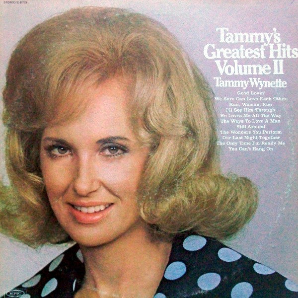 Tammy Wynette - Tammy's Greatest Hits Volume II LP