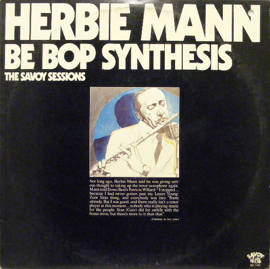 Herbie Mann - Be-Bop Synthesis LP