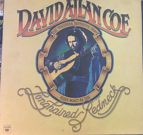 David Allan Coe – Longhaired Redneck (Star on Labels) LP