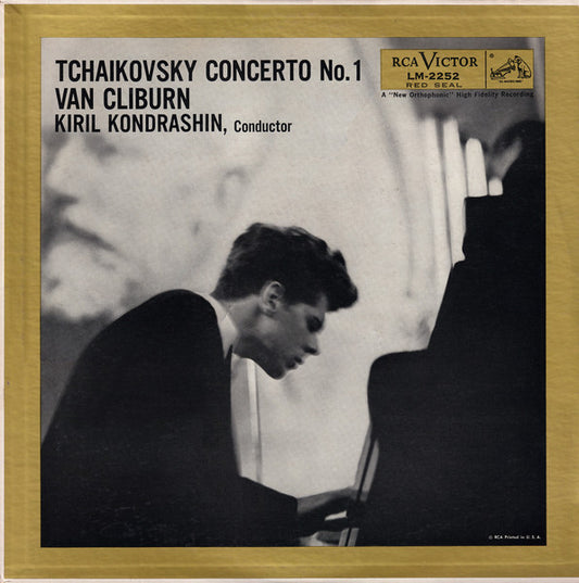Tchaikovsky / Van Cliburn, Kiril Kondrashin – Concerto No. 1 LP