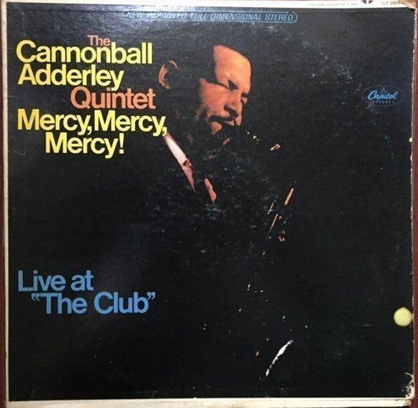 Cannonball Adderley – Mercy, Mercy, Mercy! - Live At "The Club" LP
