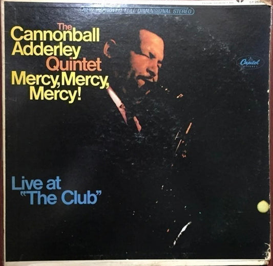 Cannonball Adderley – Mercy, Mercy, Mercy! - Live At "The Club" LP
