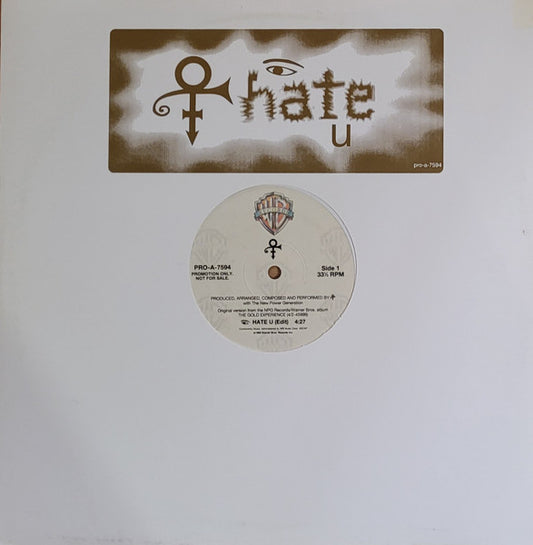 Prince – I Hate U (Promo) 12"