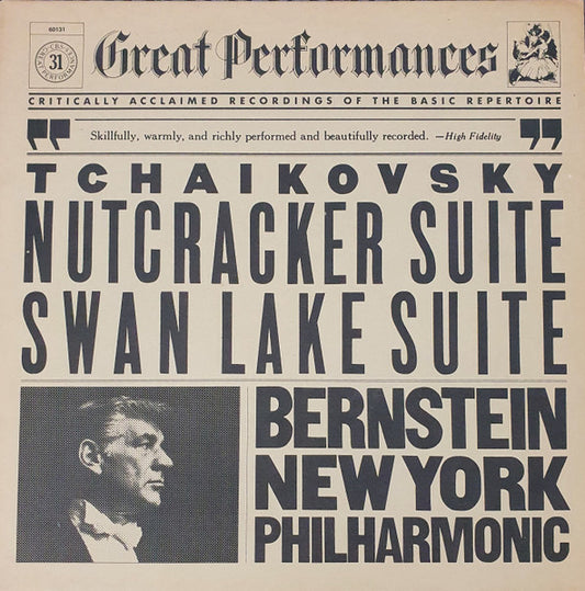 Tchaikovsky, Bernstein, New York Philharmonic – Nutcracker Suite / Swan Lake Suite LP
