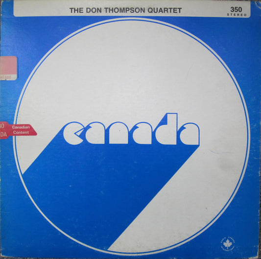 The Don Thompson Quartet – The Don Thompson Quartet LP