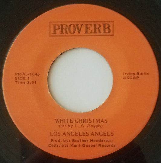 Los Angeles Angels – White Christmas 7"