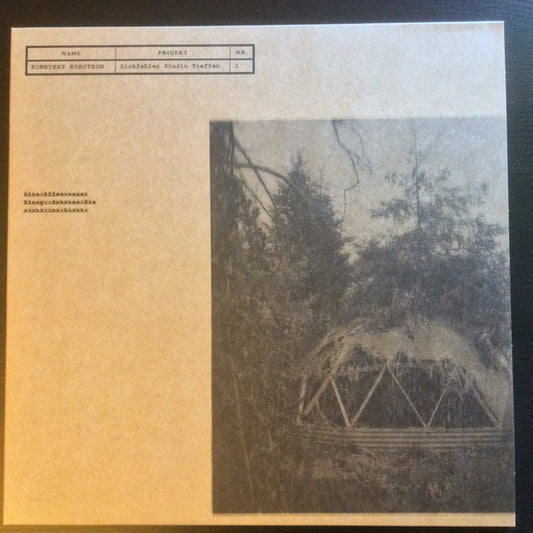Kombynat Robotron – Dickfehler Studio Treffen (Tan w/ Splatter) LP