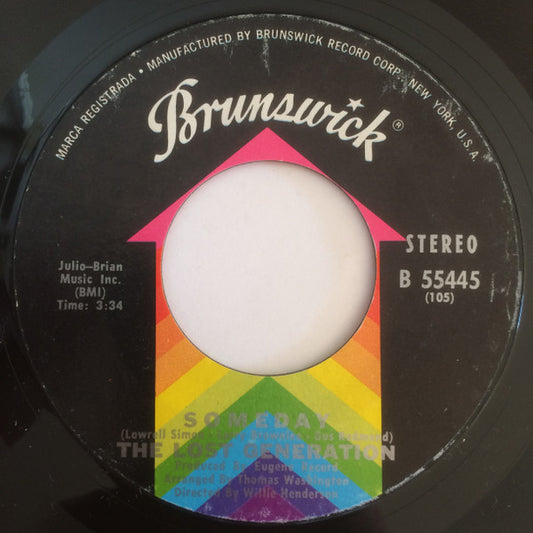 The Lost Generation – Someday / Sorry I Can't Help You 7"