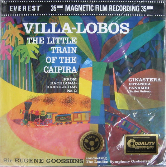 Villa-Lobos / Alberto Ginastera - The Little Train Of The Caipira / Estancia - Panambi (200g) LP
