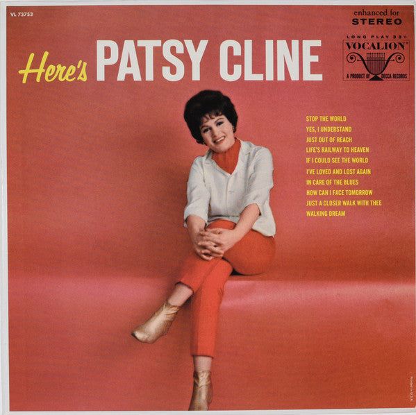 Patsy Cline – Here's Patsy Cline LP