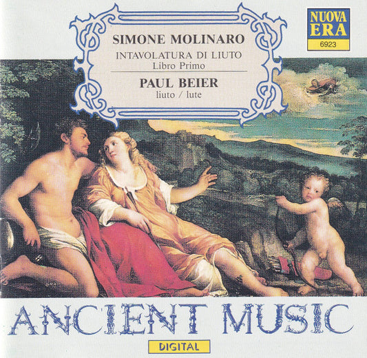 Simone Molinaro, Paul Beier – Intavolatura Di Liuto - Libro Primo (1599) CD