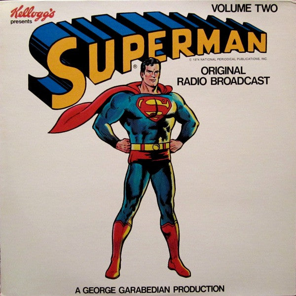 Superman Volume Two (Original Radio Broadcast) LP