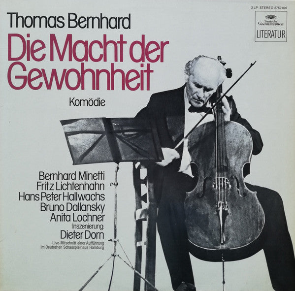 Thomas Bernhard - Die Macht Der Gewohnheit 2LP