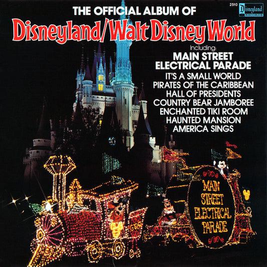 Various – The Official Album Of Disneyland/Walt Disney World LP