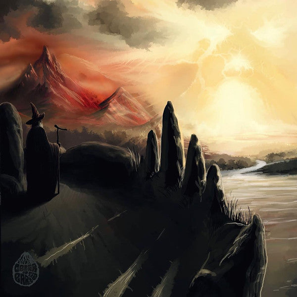 Center Of The Earth – Tolkion (Half Red/Half Blue with black splatter) 2LP