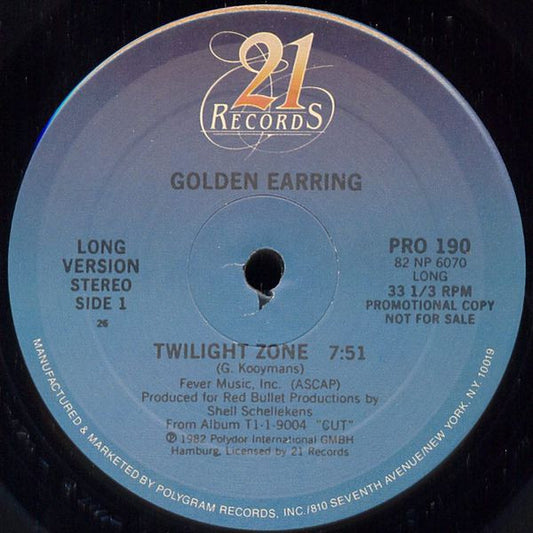 Golden Earring – Twilight Zone PROMO 12"