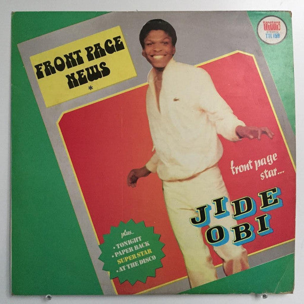 Jide Obi – Front Page News LP
