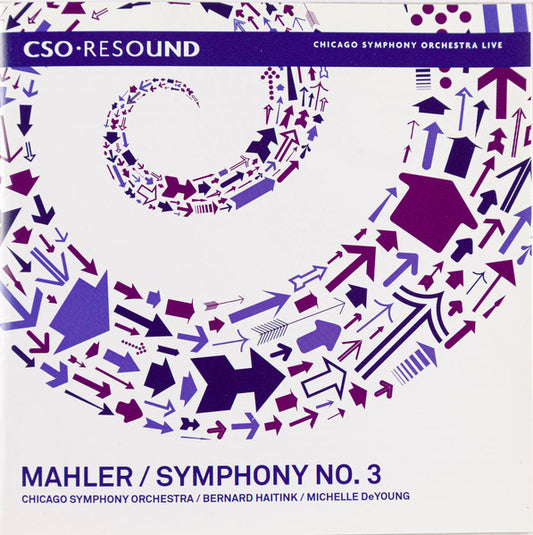 Mahler, Chicago Symphony Orchestra, Bernard Haitink, Michelle DeYoung – Symphony No. 3 CD