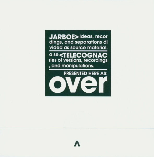 Jarboe / Telecognac – Over CD