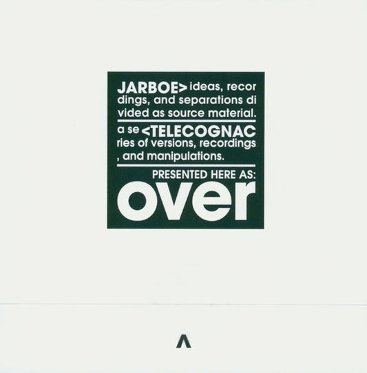 Jarboe / Telecognac – Over CD