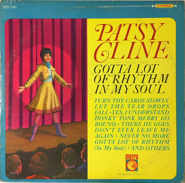 Patsy Cline – Gotta Lot Of Rhythm In My Soul LP
