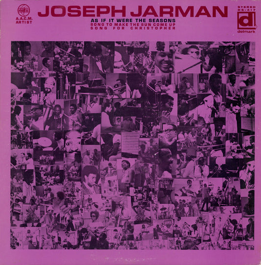 Joseph Jarman ‎– As If It Were The Seasons LP