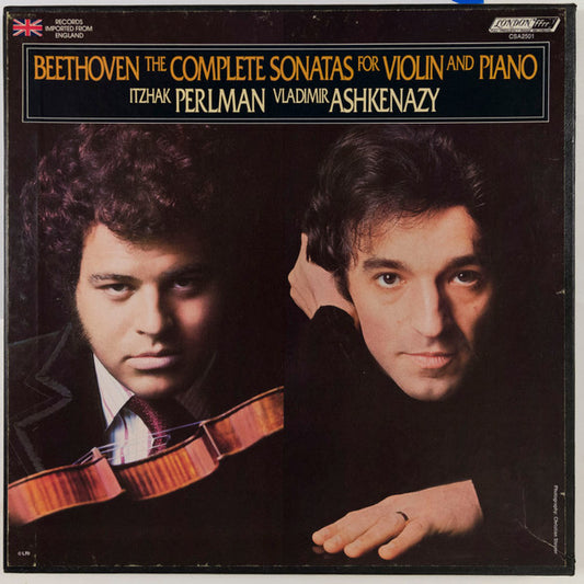 Beethoven / Itzhak Perlman, Vladimir Ashkenazy - The Complete Sonatas for Violin and Piano (5LP)