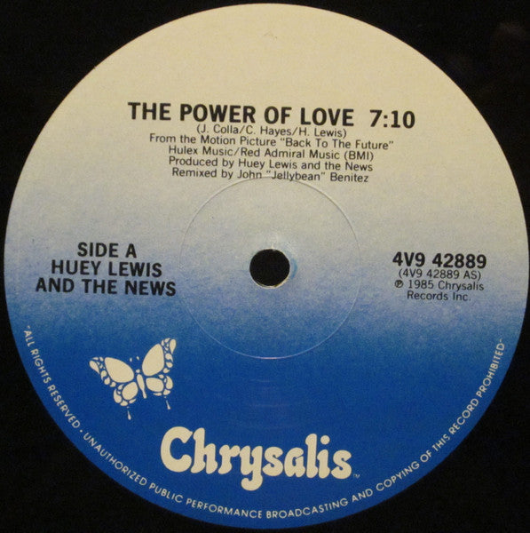 Huey Lewis And The News – The Power Of Love 12"