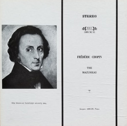Chopin / Jacques Abram - The Mazurkas (2 LP)