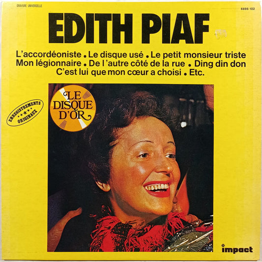 Edith Piaf - Edith Piaf LP