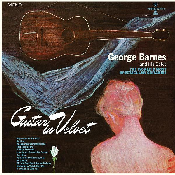 George Barnes And His Octet – Guitar In Velvet LP (blue, mono)