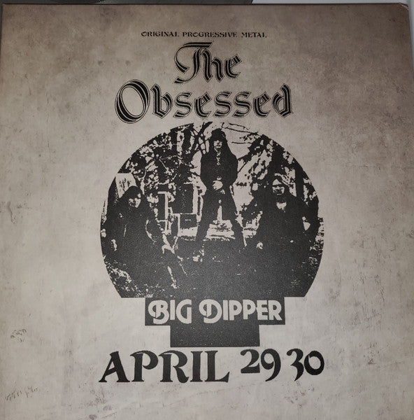 The Obsessed ‎– Live At Big Dipper LP