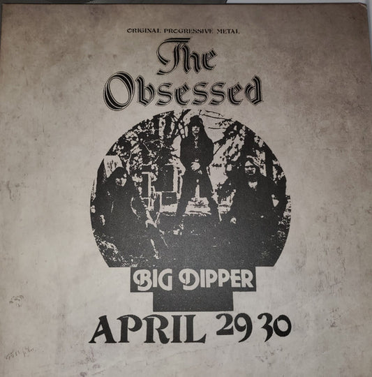 The Obsessed ‎– Live At Big Dipper LP