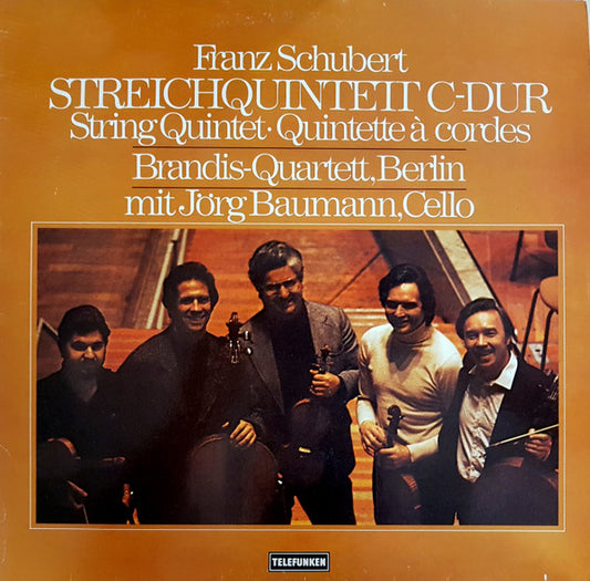 Schubert / Brandis-Quartet - Streichquintett C-dur LP