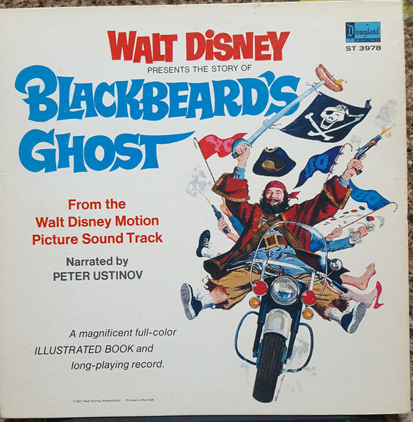 Walt Disney Presents The Story Of Blackbeard's Ghost LP