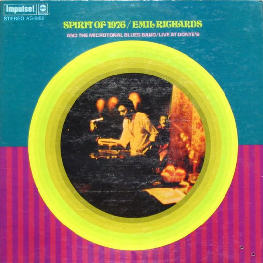 Emil Richards And The Microtonal Blues Band – Spirit Of 1976 / Live At Donte's LP