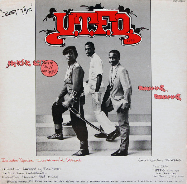U.T.F.O. – Hanging Out / Roxanne, Roxanne 12"