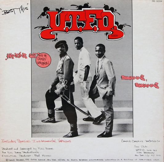 U.T.F.O. – Hanging Out / Roxanne, Roxanne 12"