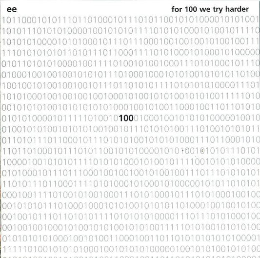 ee – For 100 We Try Harder CD