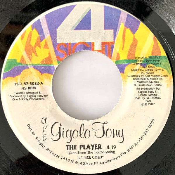Gigolo Tony – The Player 7"