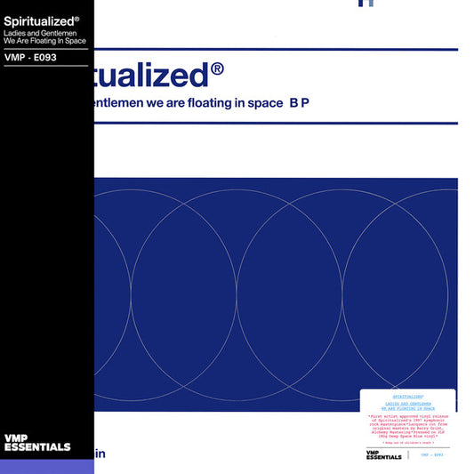 Spiritualized – Ladies And Gentlemen We Are Floating In Space (VMP blue vinyl) 2LP