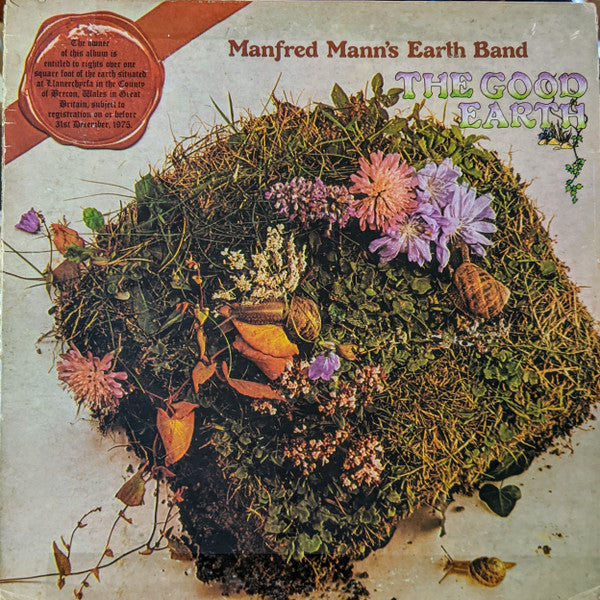 Manfred Mann's Earth Band – The Good Earth LP