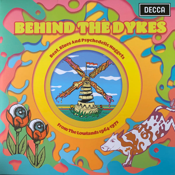Various – Behind The Dykes (Beat, Blues And Psychedelic Nuggets From The Lowlands 1964-1972) (Yellow & Blue 180g) 2LP
