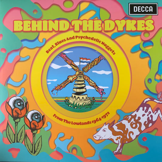 Various – Behind The Dykes (Beat, Blues And Psychedelic Nuggets From The Lowlands 1964-1972) (Yellow & Blue 180g) 2LP