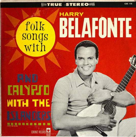 Harry Belafonte And The Islanders – Folk Songs And Calypso LP